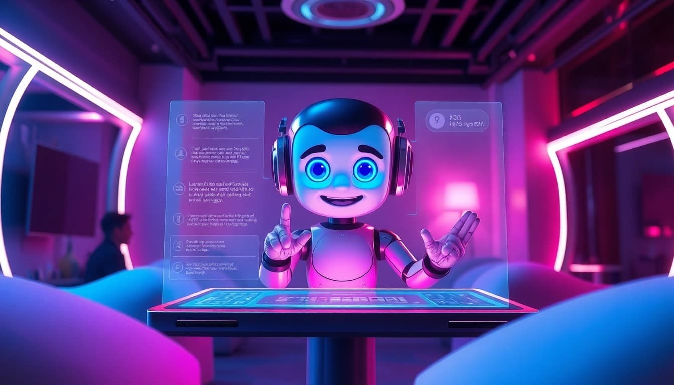 Engaging NSFW AI chatbot experience showcasing vibrant atmosphere and interactive features.