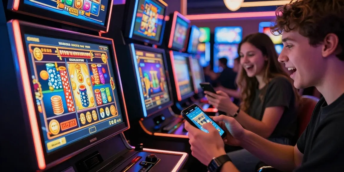 Experience depo pulsa 10k tanpa potongan in an exciting online slot gaming environment with engaged players.