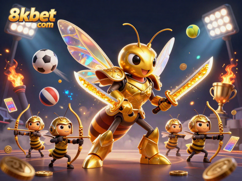 Experience thrilling sports betting action at 8xbet com in a vibrant, dynamic casino atmosphere.