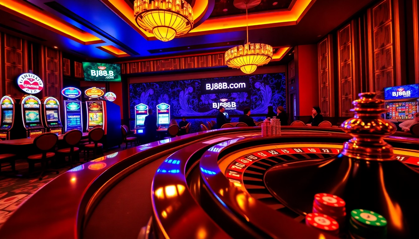 Experience thrilling gameplay at bj88b.com with live dealer blackjack in an inviting casino atmosphere.