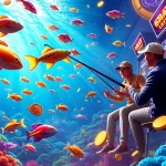 Bắn Cá FB88 game action, players catching colorful fish in an exciting online casino atmosphere.