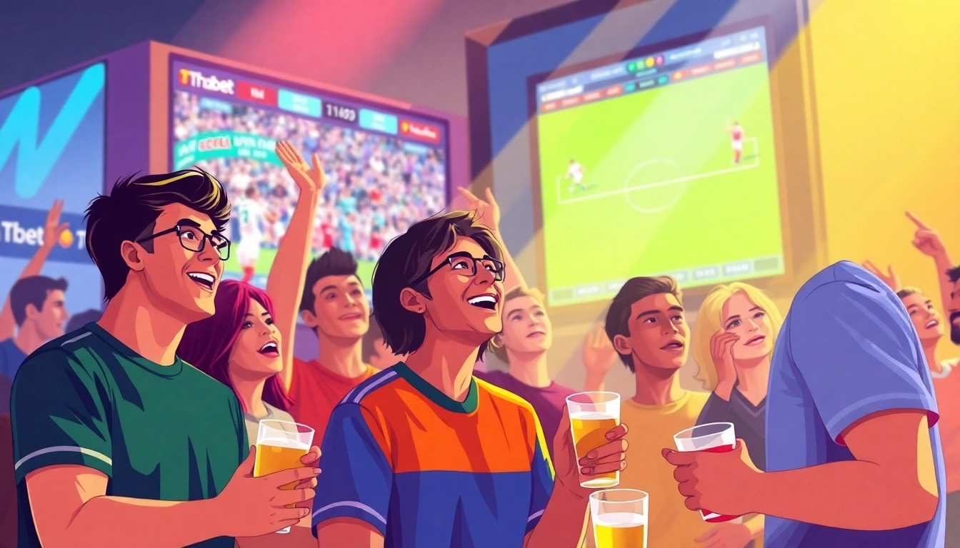 Thrill of betting at Thabet with diverse bettors enjoying the game.