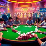 Engage in thrilling poker at a vibrant casino with AI porn chat options enhancing the experience!