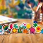 Explore stunning custom acrylic pins featuring vibrant colors and unique designs crafted for creative enthusiasts.