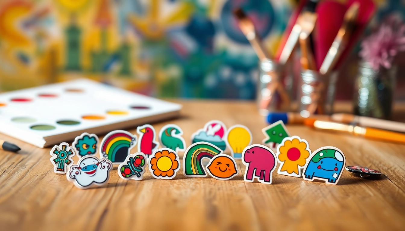 Explore stunning custom acrylic pins featuring vibrant colors and unique designs crafted for creative enthusiasts.