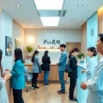 View patient consultations at the 東京植毛クリニック　口コミ highlighting expert staff and modern facilities.