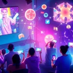 KJC AC 2 - Interactive digital entertainment ecosystem with gamers enjoying diverse platforms