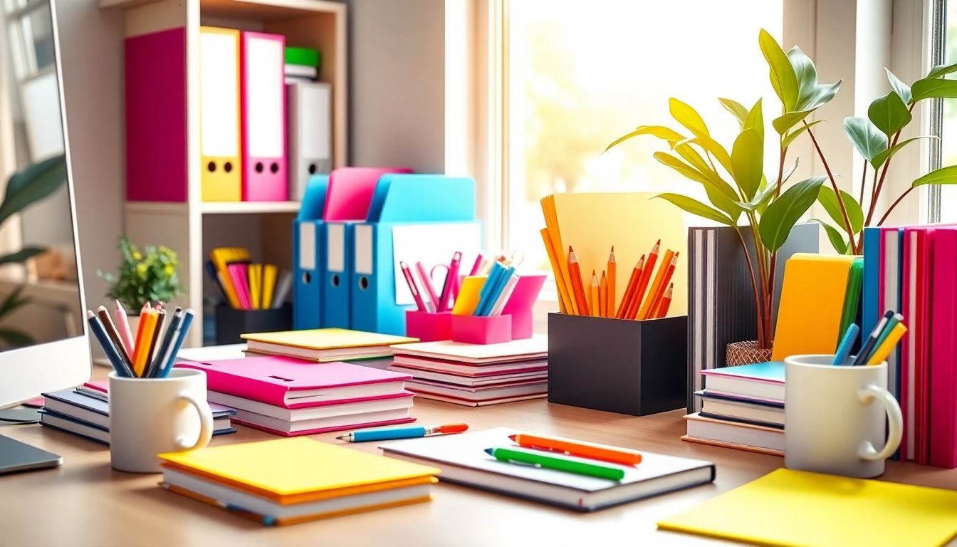 Essential Office Stationery Supplies for Maximum Productivity