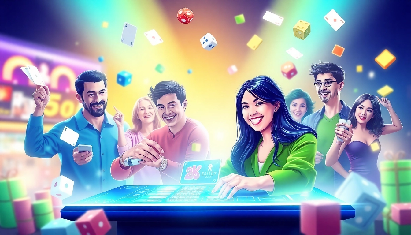 KJC AC: Engaging online gaming platform with diverse players and modern interface.