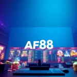AF88 online gambling platform interface showcasing games and sports betting.