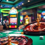 Experience the thrill of gambling with a dynamic casino scene showcasing 789f com's excitement and luxury.