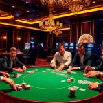 Experience high-stakes gaming at https://8xx.today/ with an engaging poker table and luxurious casino ambiance.