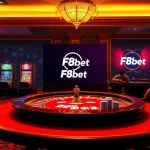 Experience high-stakes gambling at F8bet.com with vibrant casino visuals and exciting gameplay.