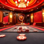 Exciting poker gameplay scene at uu88 casino with vibrant atmosphere and elegant setting.