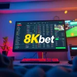 Experience the thrill of online betting with 8Kbet's engaging and user-friendly platform.