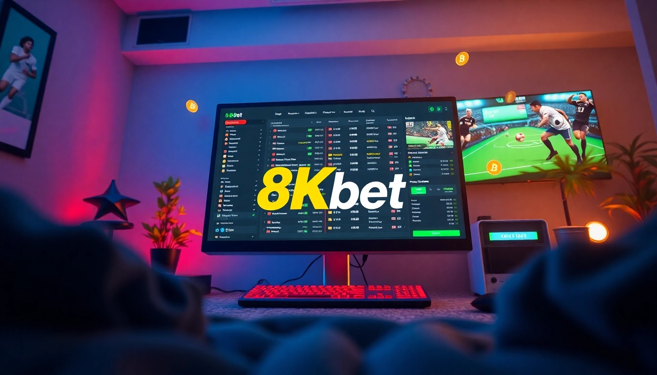 Experience the thrill of online betting with 8Kbet's engaging and user-friendly platform.