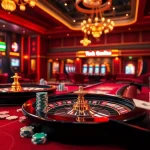 TA88C gaming experience featuring vibrant casino tables and engaging online gambling elements.
