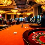 KJC casino experience featuring vibrant tables, engaged players, and exciting gaming action.
