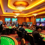 Exciting GG88 online casino scene with vibrant games and players.