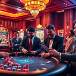 Experience the thrill of gaming with the 22JL app at a vibrant casino table.