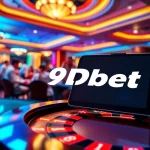 Experience the thrill of gambling with the 9Dbet Download interface and casino elements.