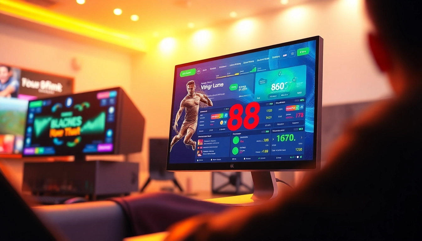 Exciting online gaming experience with Hello88's vibrant interface.