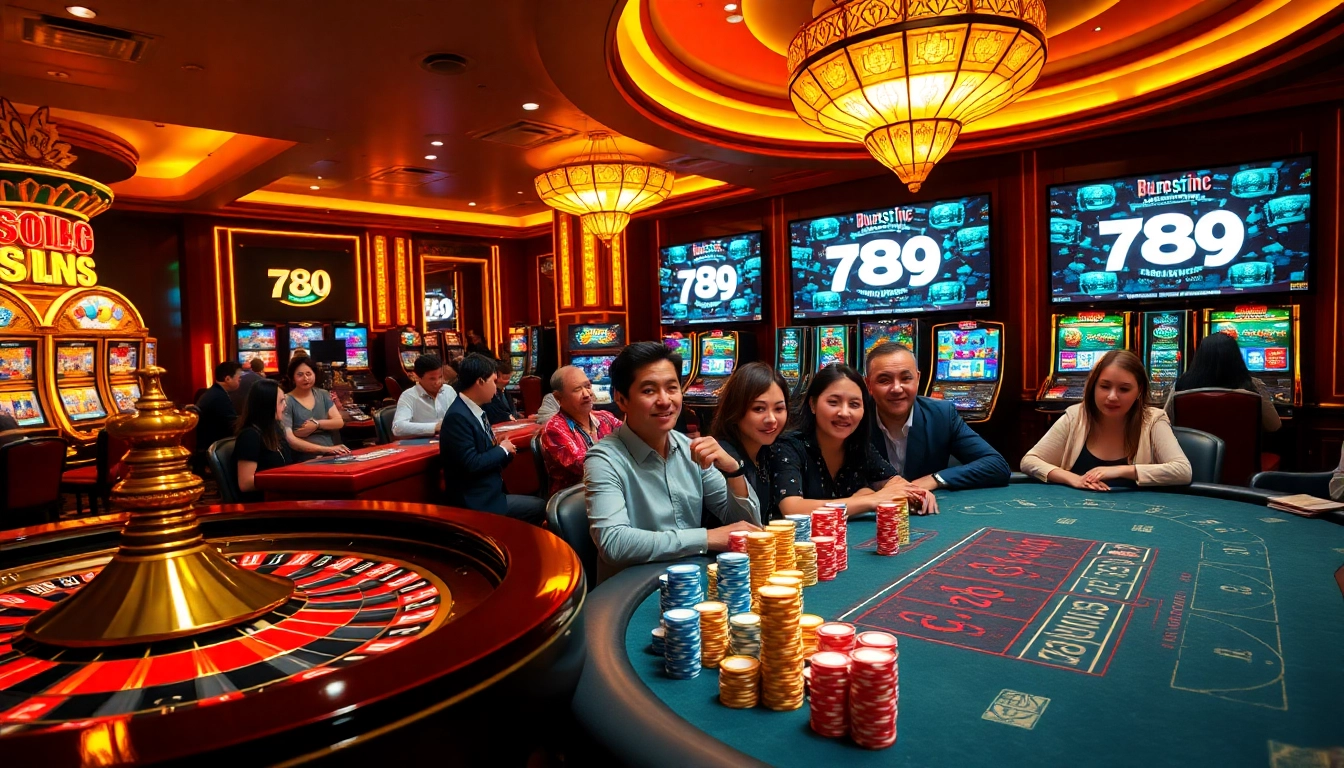 Experience the excitement of online gaming at https://789win.associates/ with a vibrant casino scene.