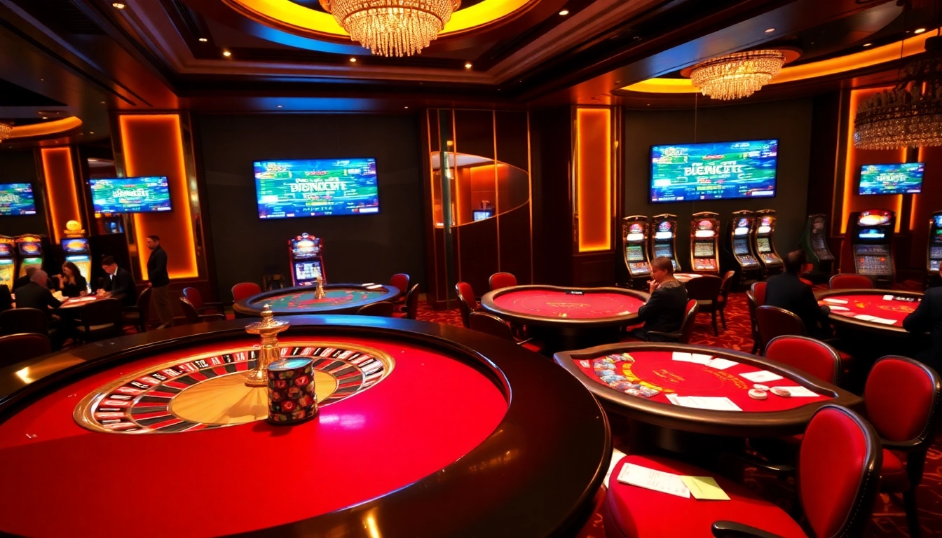 Experience gaming excitement at https://king88b.us.com/ with vibrant roulette wheels and engaging poker tables.
