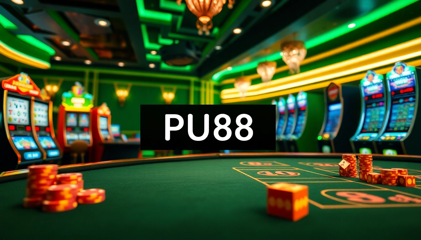 Experience the luxury of live gaming at PU88's online casino, featuring dynamic tables and exciting betting opportunities.