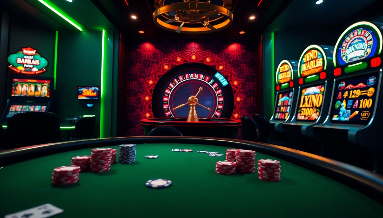 Experience the thrill of gambling at Trang chủ MM88 with vibrant casino visuals and exciting gaming interfaces.