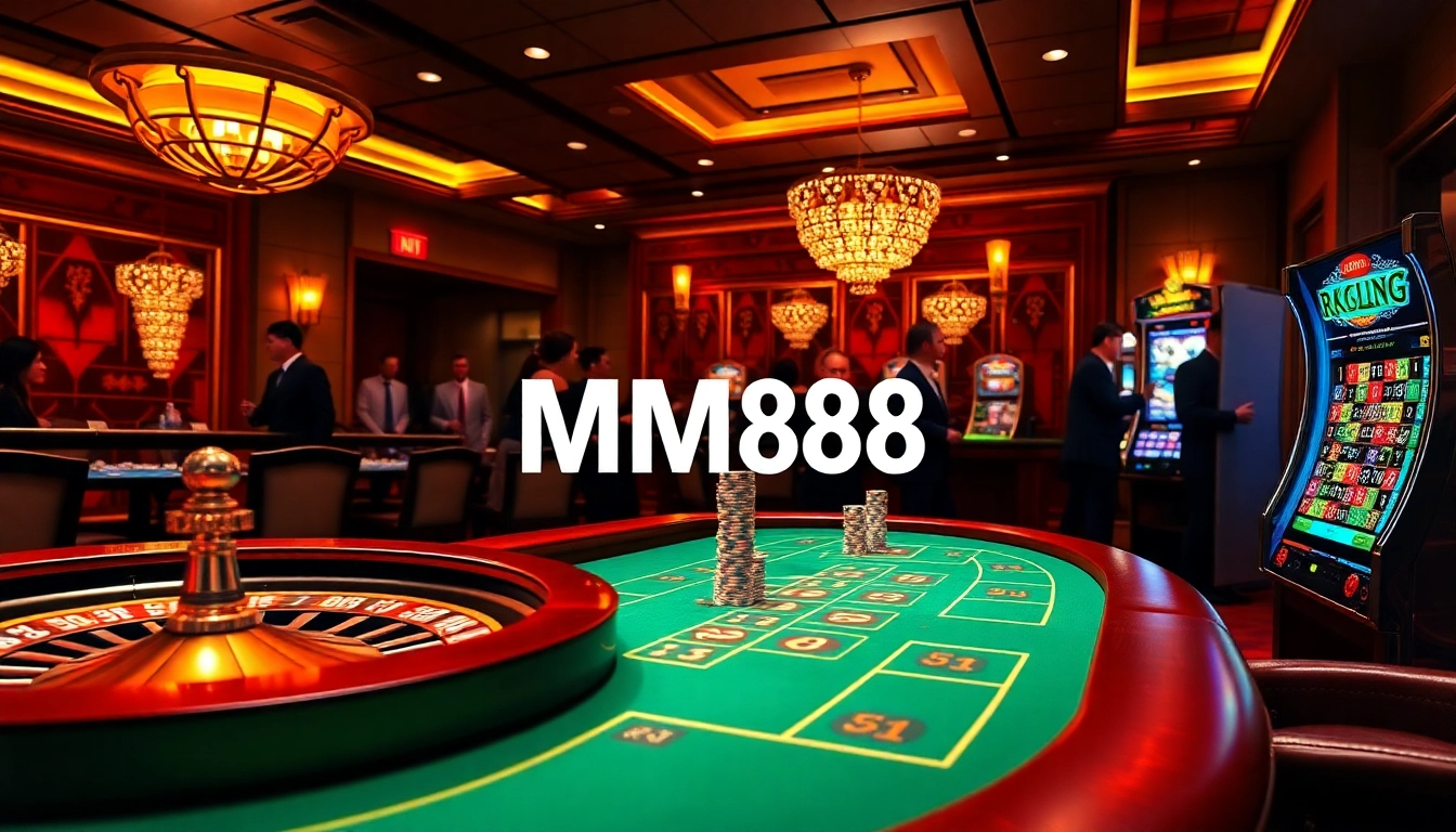 Engage with the exciting world of MM88 as players enjoy table games and slots.