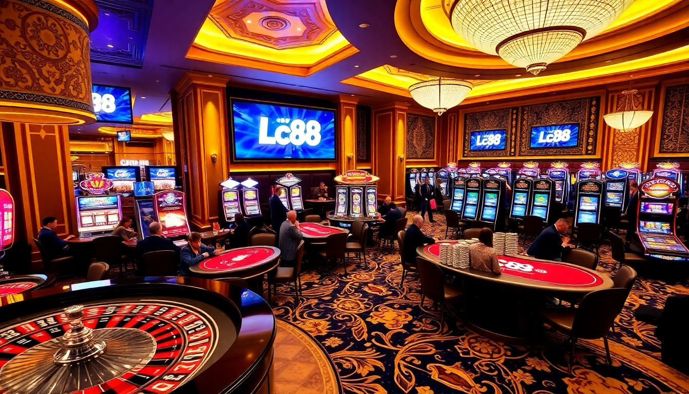 Engage with Lc88 while winning at luxurious casino tables filled with action and excitement.