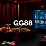 Experience thrilling gaming at https://gg88.shop/ with a vibrant casino scene featuring roulette and poker chips.