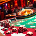 Engage in thrilling poker action at XX88 casino with vibrant chips and cards displayed.