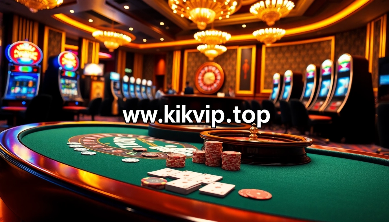 Engage with the dynamic gaming scene at https://rikvip1.top/tac-gia-rikvip, featuring a luxurious poker table and roulette.