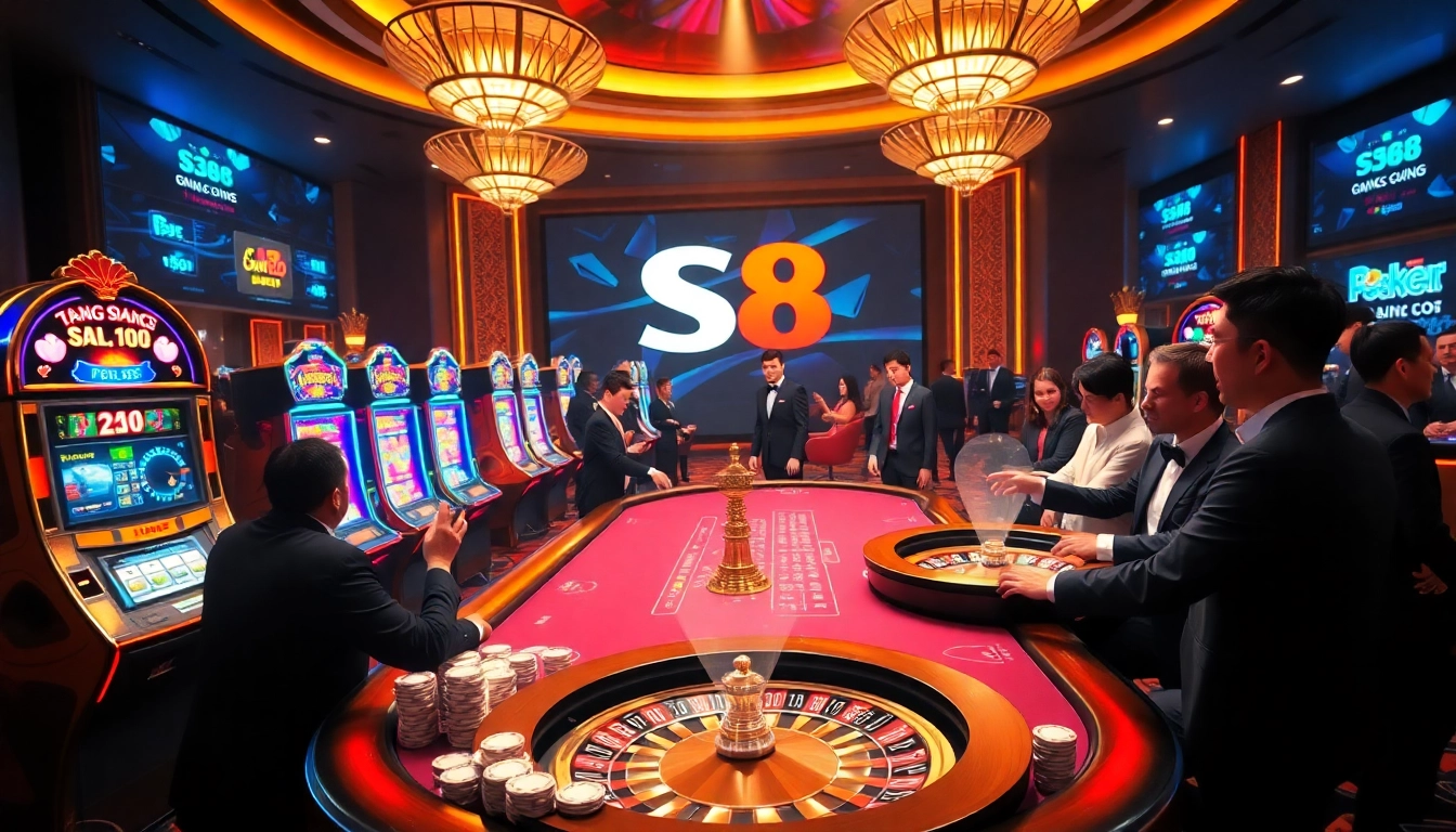 Gamble confidently at the Trang chủ S8 casino with exciting poker games and stunning slot machines.