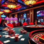 Winning at poker with strategic plays at https://fabet.free/ casino, showcasing excitement and engagement.