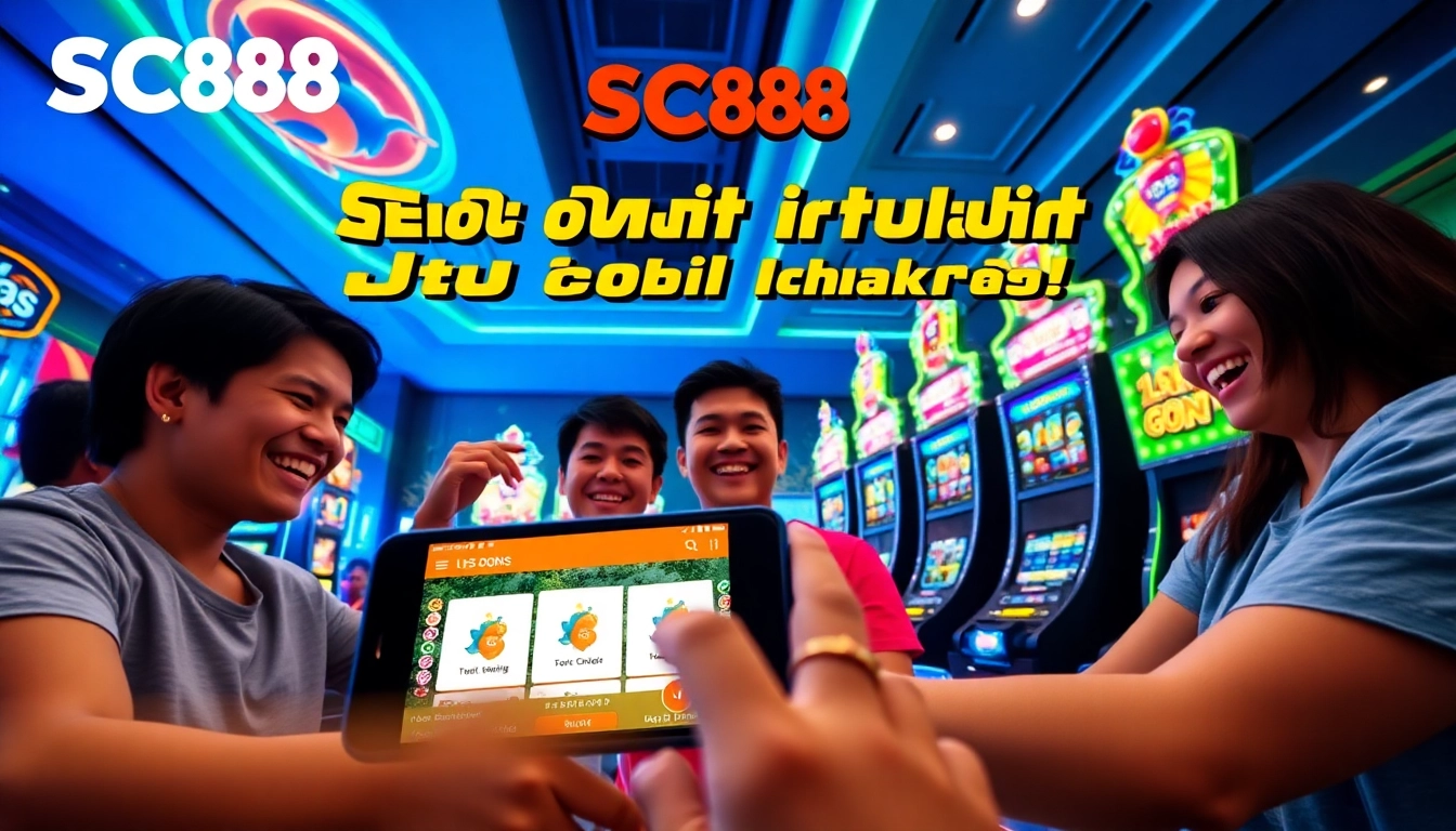 SC88 gaming platform showcasing vibrant features and user-friendly interface.