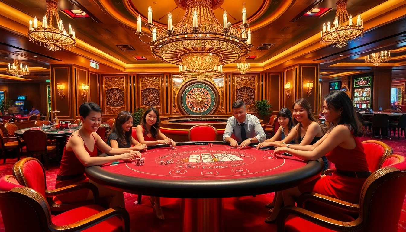 Engage with the thrilling U88 gaming table in a luxurious casino setting, filled with excitement.