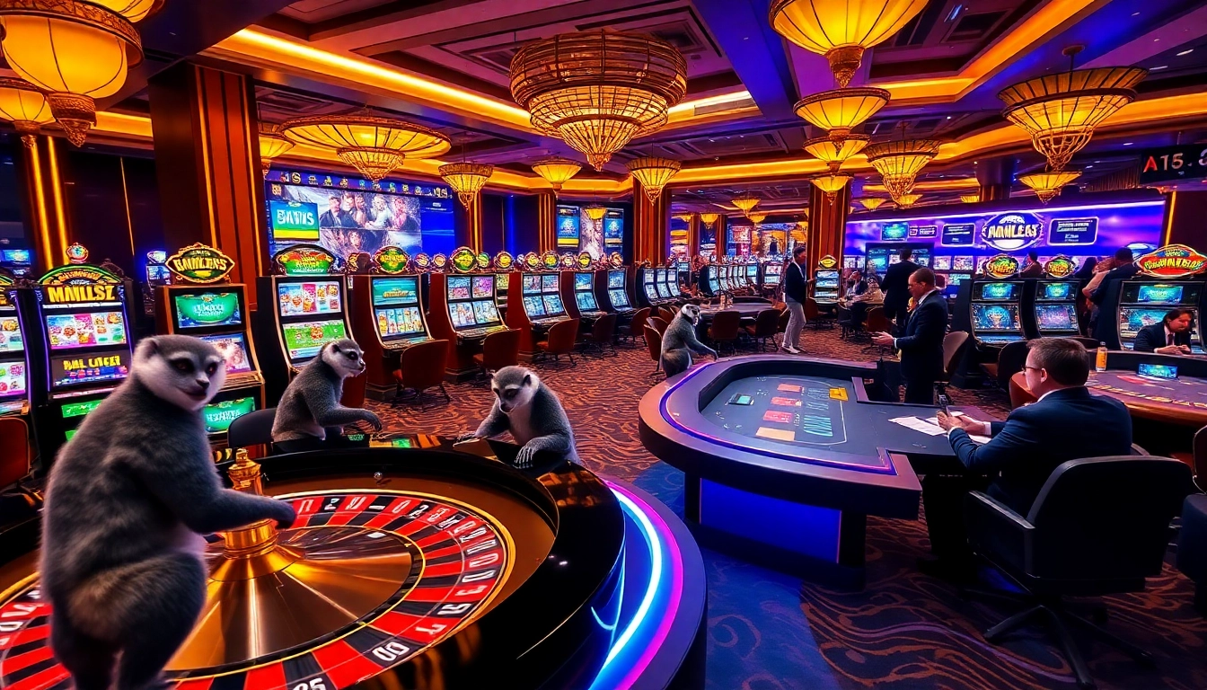 Experience thrilling games at PU88 with vibrant visuals of poker and roulette tables.