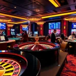 Exciting online gambling experience at https://gem88.buzz/ with vibrant tables and roulette.