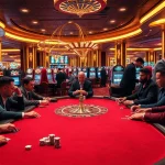 Experience the thrill of high-stakes poker with okbay excitement in a luxurious casino.