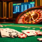 Experience the thrill of gambling with real-time odds from https://nhandinhkeonhacai.news/ featuring elegant poker chips and cards.