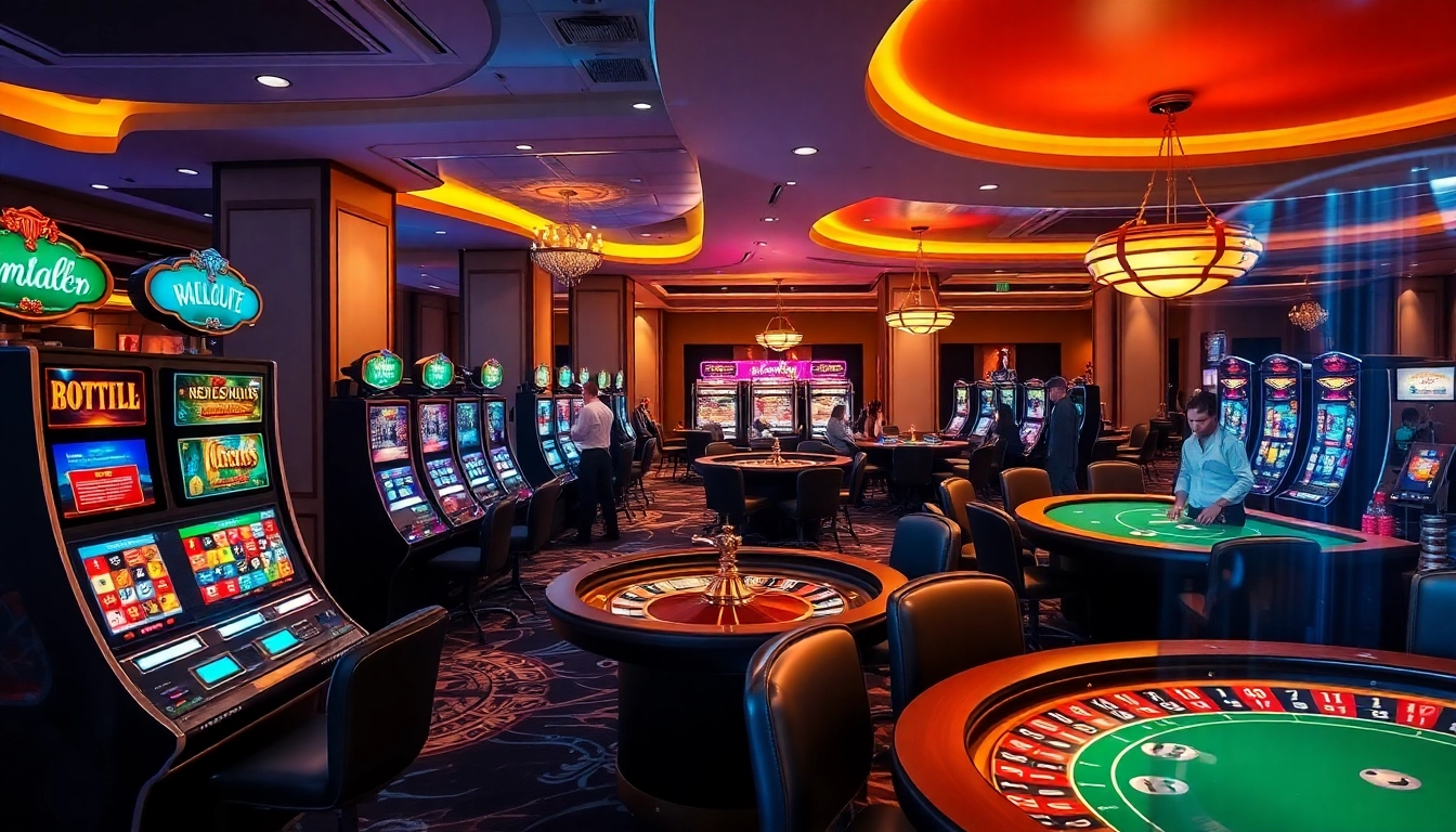 Experience a luxurious casino atmosphere showcasing exciting games, betting action at https://xx88.promo/.