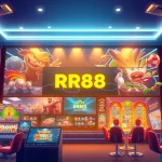 Engaging online gaming interface of RR88 showcasing sports betting, live casino, and slot options.