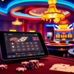 A thrilling gaming experience at https://777vipst.com/ featuring vibrant online betting visuals with casino elements.