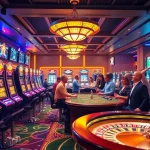Experience the thrill of Jeetbuzz with players engaged at vibrant casino tables.