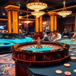 Experience the excitement of Bugatti8 at a luxurious casino gaming table.