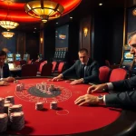 Engaging poker game at https://88clb.courses/ with vibrant chip stacks and roulette wheel highlights.