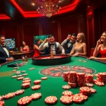 Experience the thrill of gaming at GG88 with lively casino tables and engaging players.